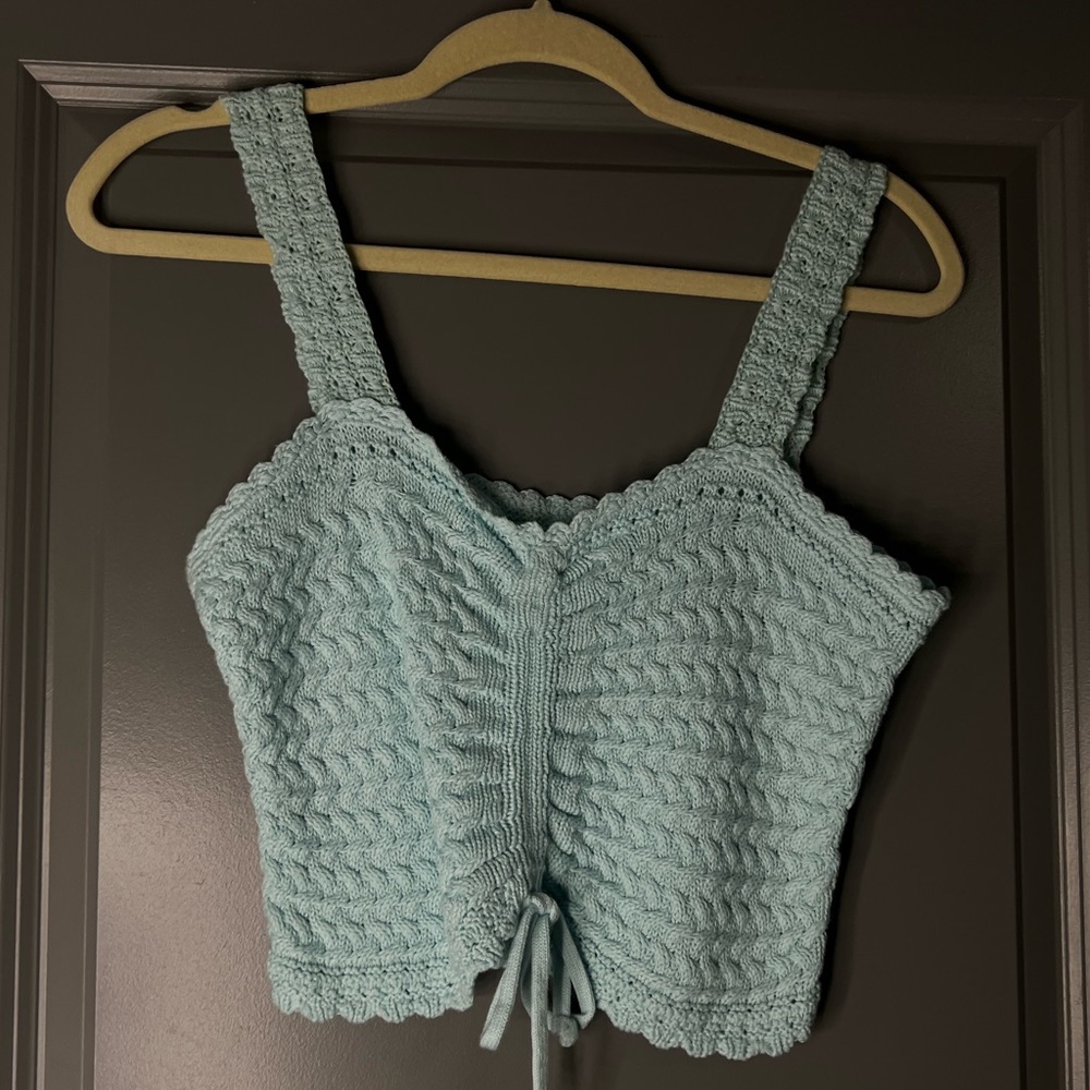 Hollister knitted tank top